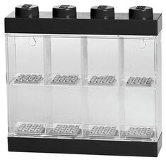 Giocattolo Espositore LEGO Minifig 8 Posti Nero Lego