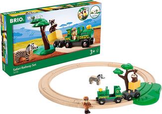 Giocattolo BRIO starter set ferrovia safari Brio