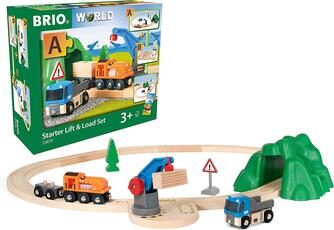Giocattolo Brio Starter Set Carica E Trasporta Brio