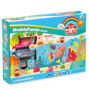 Giocattolo Pasta da modellare con puzzle Barriera corallina Didò Model&Puzzle Coral Didò