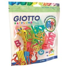 Giocattolo Fomine per pasta da modellare Giotto Patplume. Busta 27 lettere Giotto