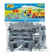 Giocattolo Unico Plus. Binari Treno 12 Pz Androni