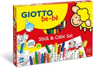 Giocattolo Stick & Color Set Giotto be-bè Giotto