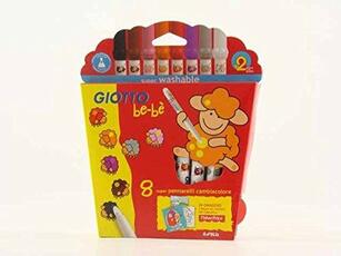 Cartoleria Giotto be-bè Cambiacolore Astuccio appendibile 8 pz Superpennarelli Cambiacolore Giotto