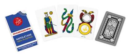 Giocattolo Carte Da Gioco Napoletane 37 Plastica Dal Negro