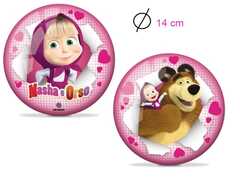 Giocattolo Pallone Masha&Orso D.140 Mondo