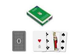 Giocattolo Carte Da Gioco Toscane Verdi Plastica Dal Negro