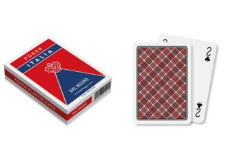 Giocattolo Carte Da Gioco Poker Italia Rosso Dal Negro