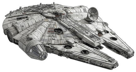Giocattolo Star Wars. Millennium Falcon Con Radiocomando Giochi Preziosi