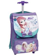 Cartoleria Zaino trolley deluxe Winx con gadget Auguri Preziosi
