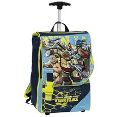 Cartoleria Zaino trolley deluxe Tartarughe Ninja Auguri Preziosi