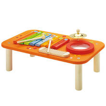 Giocattolo Sevi 82266 - Tavolo musicale in legno Sevi