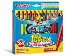 Cartoleria Carioca Jumbo marcatore Extra grassetto Multicolore 24 pezzo(i) Carioca