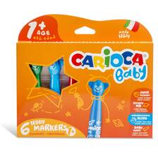 Cartoleria Pennarelli Carioca Teddy Marker. Confezione da 6 Carioca