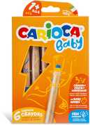 Cartoleria Matita 3 in 1 Carioca. Confezione da 6 Carioca