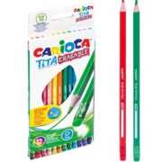 Giocattolo Matita Carioca Tita Erasable e Erase. 12 pezzi Carioca