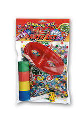 Idee regalo Party Set 1 Lingua 1 Busta Coriandoli 1 Stella 1 Domino. Carnival Toys (4491) Carnival Toys