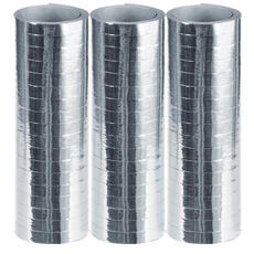 Idee regalo 3 Stelle Filanti Metallizzate Argento 18 Rotolini 7Mmx4Mt. Carnival Toys (4534) Carnival Toys