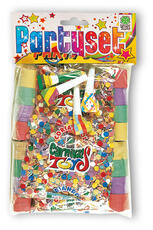 Idee regalo Party Set 4 Stelle Filanti 4 Buste Coriandoli e 4 Lingue. Carnival Toys (4645) Carnival Toys