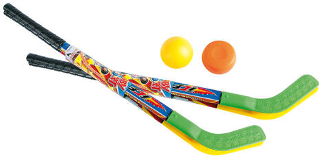 Giocattolo Mazze Hockey con 2 Palline Rete RST