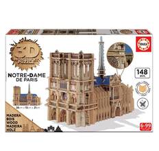 Giocattolo Puzzle 3D Monument. Notre-Dame De Paris Grandi Giochi