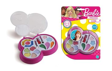 Idee regalo Barbie. Blister Trucchi 2 Livelli Grandi Giochi