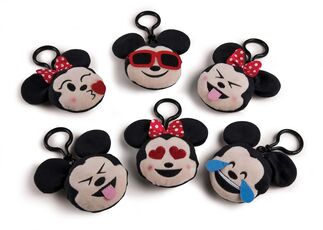 Giocattolo Peluche Emoticon Topolino / Minnie 7,5 Cm Grandi Giochi