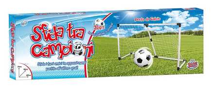 Giocattolo Sfida Tra Campioni. Porta con Palla e Pompa Grandi Giochi
