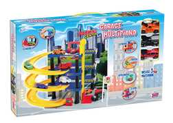 Giocattolo Garage 4 piani con 3 auto Grandi Giochi