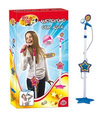 Giocattolo Rock Star. Asta con Microfono Grandi Giochi