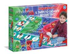 Giocattolo Tappeto Gigante Interattivo. Super Pigiamini. Pj Masks Clementoni