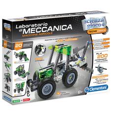 Giocattolo Scienza e Gioco. Laboratorio di meccanica. Macchine agricole Clementoni