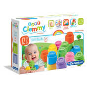 Giocattolo Clemmy 12 Soft Blocks Set Clementoni