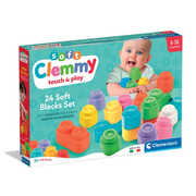 Giocattolo Clemmy set 24 Soft Blocks Clementoni