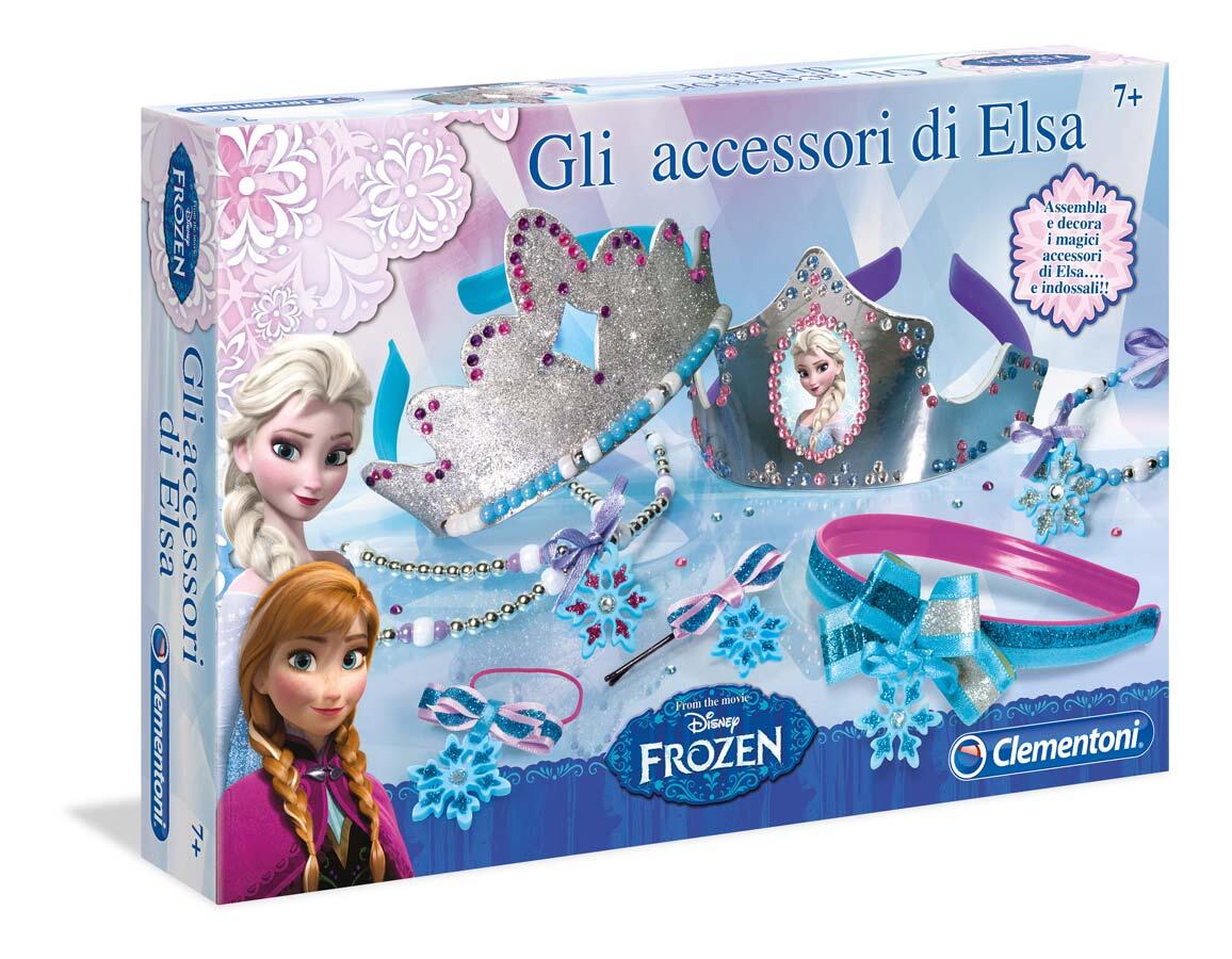 Frozen. Gli Accessori di Elsa - Clementoni - Pittura - Giocattoli 