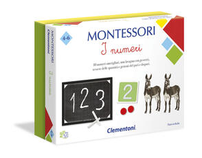 Giocattolo Montessori I numeri Clementoni