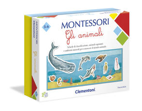 Giocattolo Montessori Gli animali Clementoni
