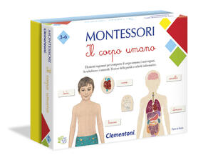 Montessori Il Corpo Umano Clementoni Classic Educational Games Scientifici Giocattoli Ibs
