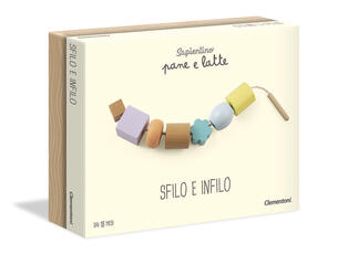 Giocattolo Sapientino pane e latte Sfilo e infilo Clementoni