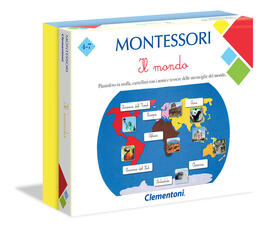 Giocattolo Montessori Il mondo Clementoni
