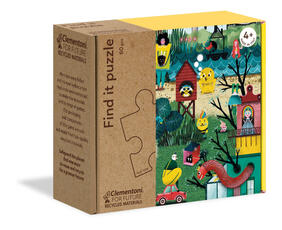 Giocattolo Clementoni Find it puzzle - Come into my garden Puzzle da pavimento 60 pezzo(i) Clementoni
