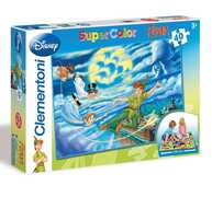Giocattolo Puzzle da Pavimento 40 pezzi Peter Pan. Night Flight Clementoni
