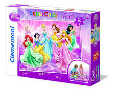 Giocattolo Puzzle da Pavimento 40 pezzi Principesse Disney Clementoni