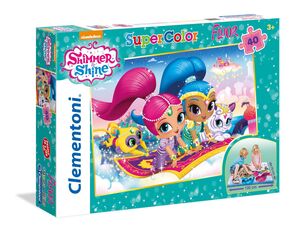 Giocattolo Puzzle Da Pavimento 40 pezzi Shimmer And Shine Clementoni