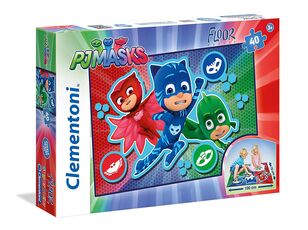 Giocattolo Pjmasks. Puzzle 40 Pezzi Gigante da Pavimento Clementoni