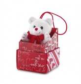 Giocattolo Peluche orsetto con cuore Trudi Trudi