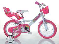 Giocattolo Bici 16 pollici unicorn Dino Bikes