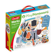 Giocattolo Play Montessori Works Magnetic Quercetti
