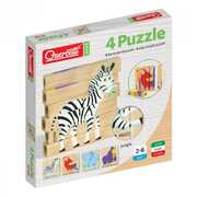 Giocattolo 4 Puzzle giungla Quercetti