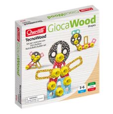 Giocattolo Tecno Wood Shapes Basic Quercetti